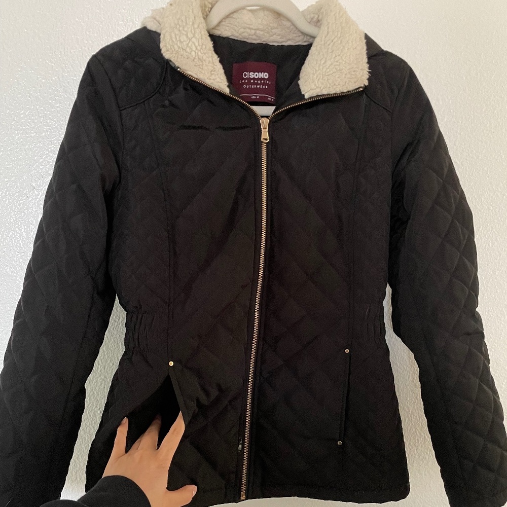 BLACK CISONO JACKET / WOMENS MEDIUM